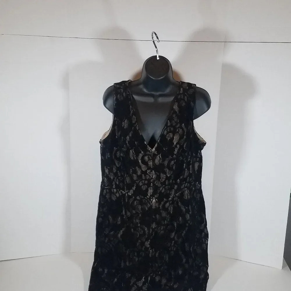 Ralph lauren black lace dress